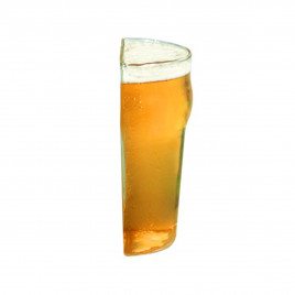 Geteiltes Bier-Glas