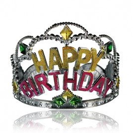 Party-Krone "Happy Birthday"