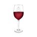 Bicchiere di vino personalizzabile - Monogram
