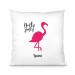 Personalized Pillow "Holly Jolly Flamingo"
